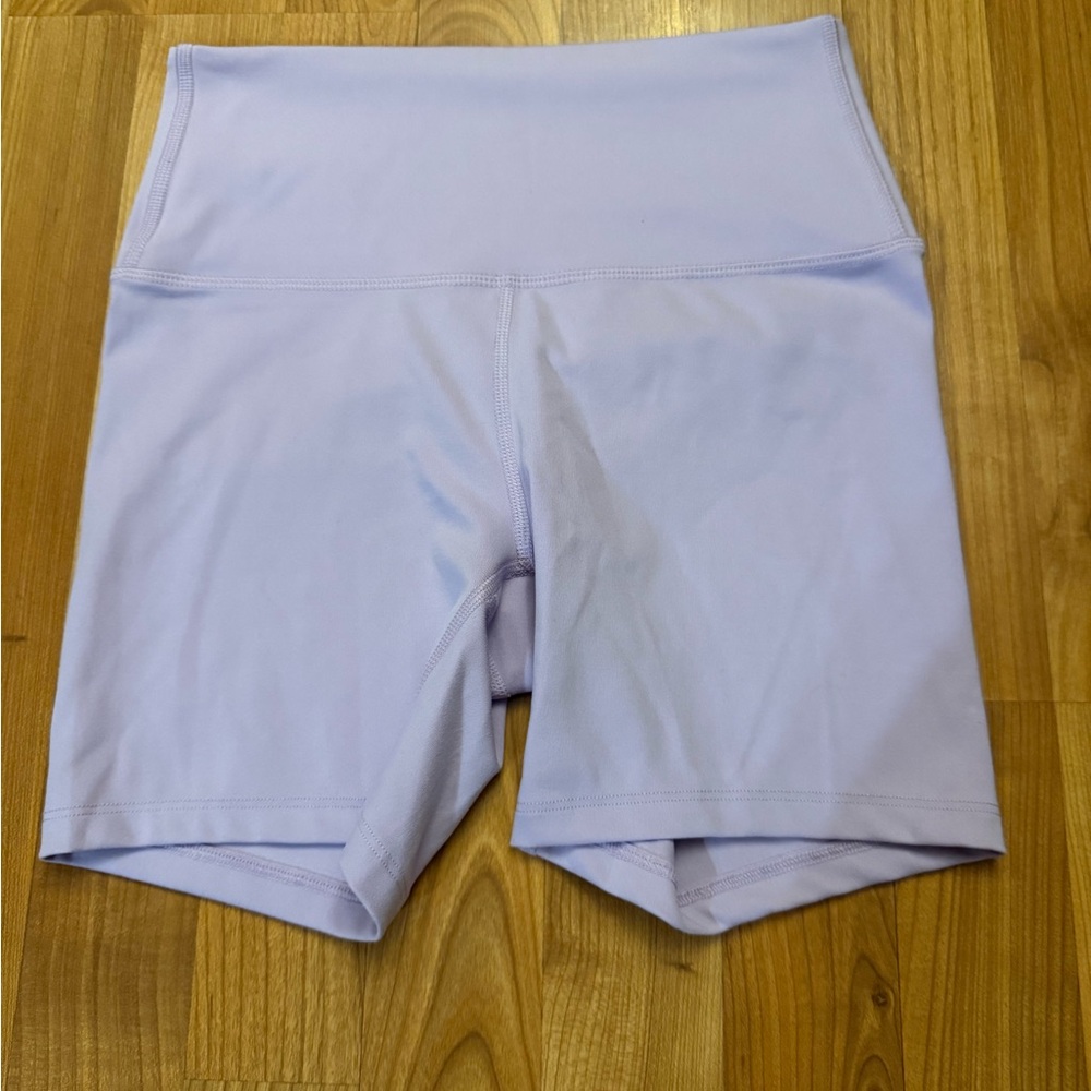 All in Motion Women's Light Purple Bike Shorts